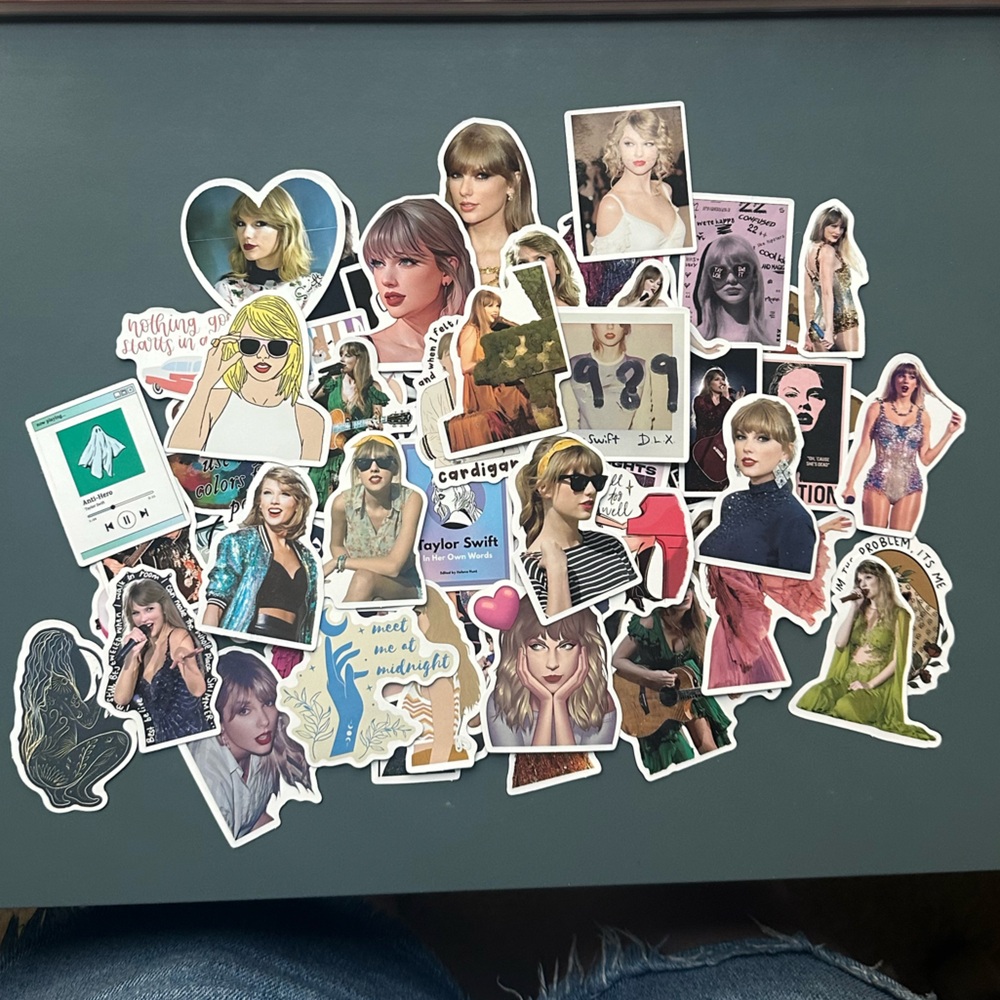 20 Random Pop Star Stickers